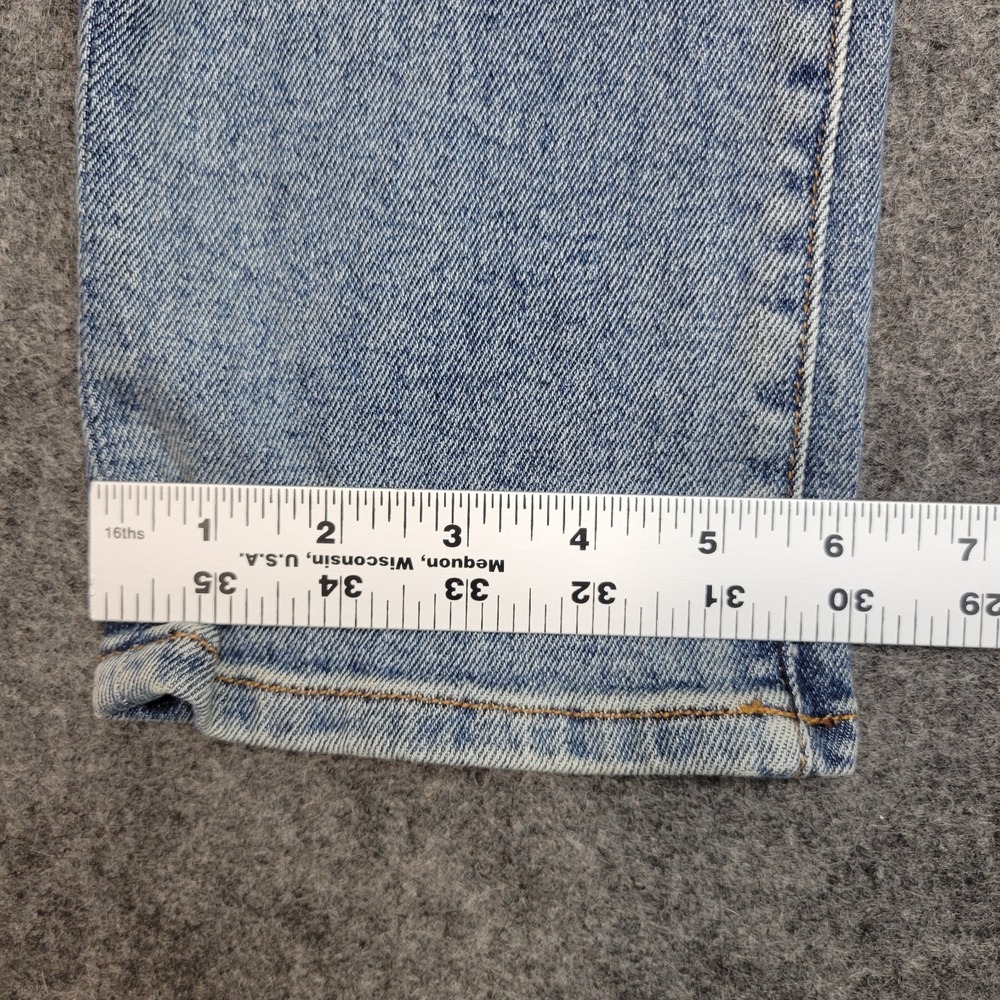 Kut From The Kloth Jeans Womens 0 Blue Denim High Rise Ankle VTG Straight Preppy - Picture 10 of 13